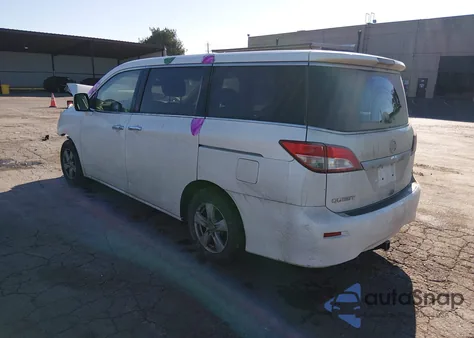 2011 Nissan Quest Sv from USA, damaged, VIN JN8AE2KP9B9010573